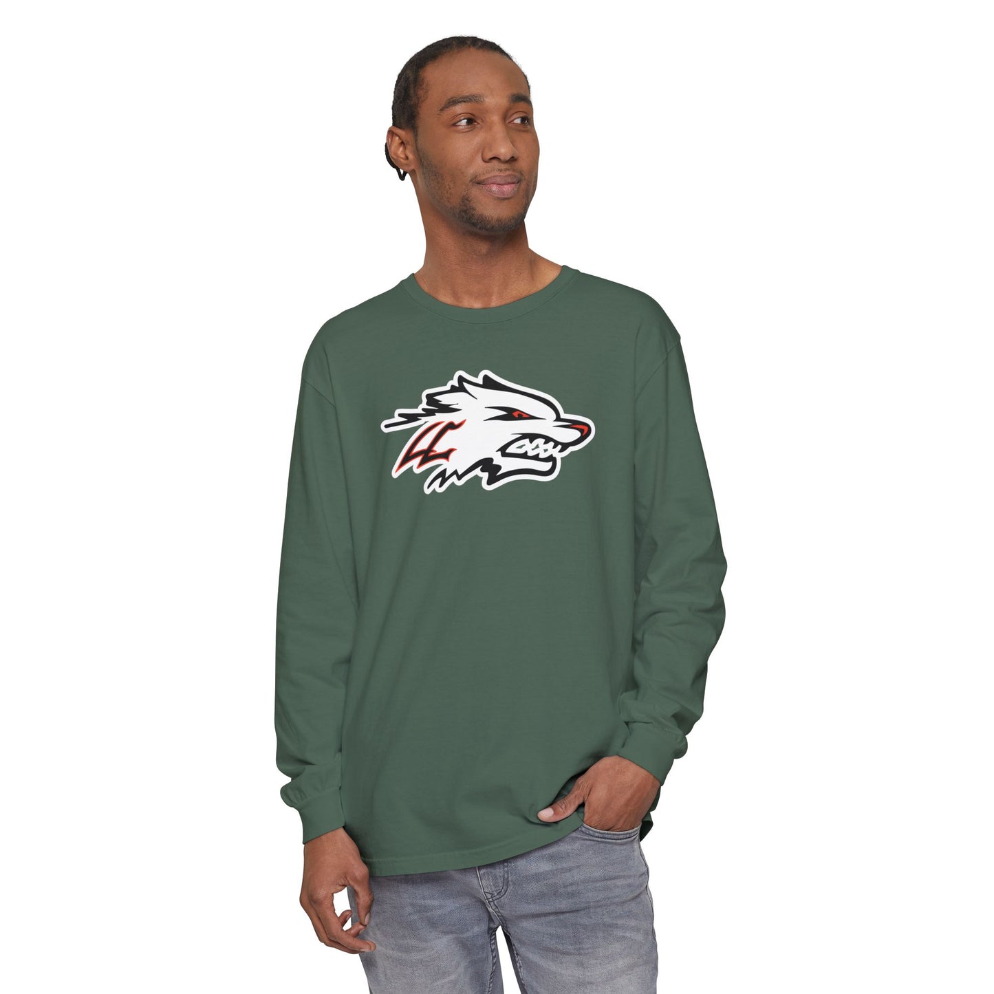 Garment-Dyed Long Sleeve Tee