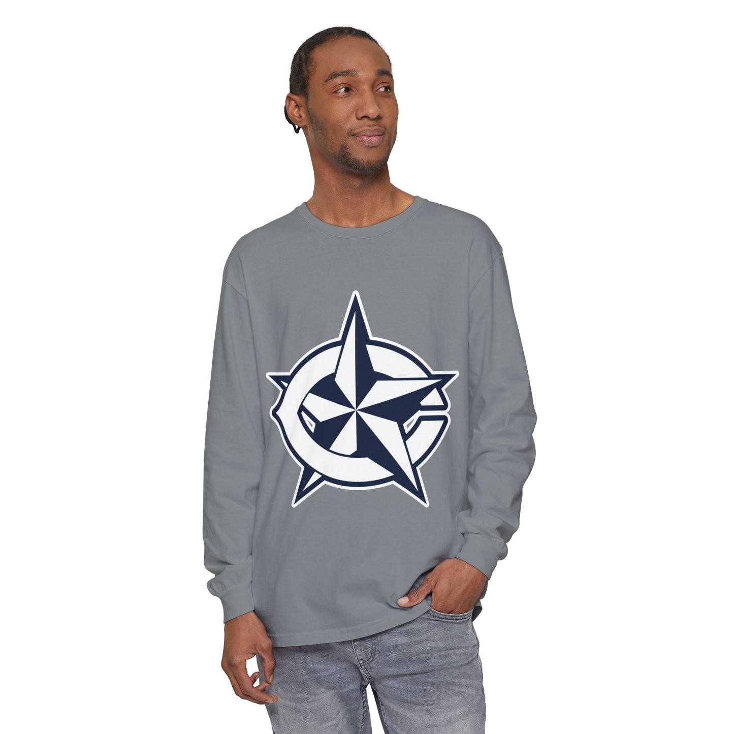 Garment-Dyed Long Sleeve Tee