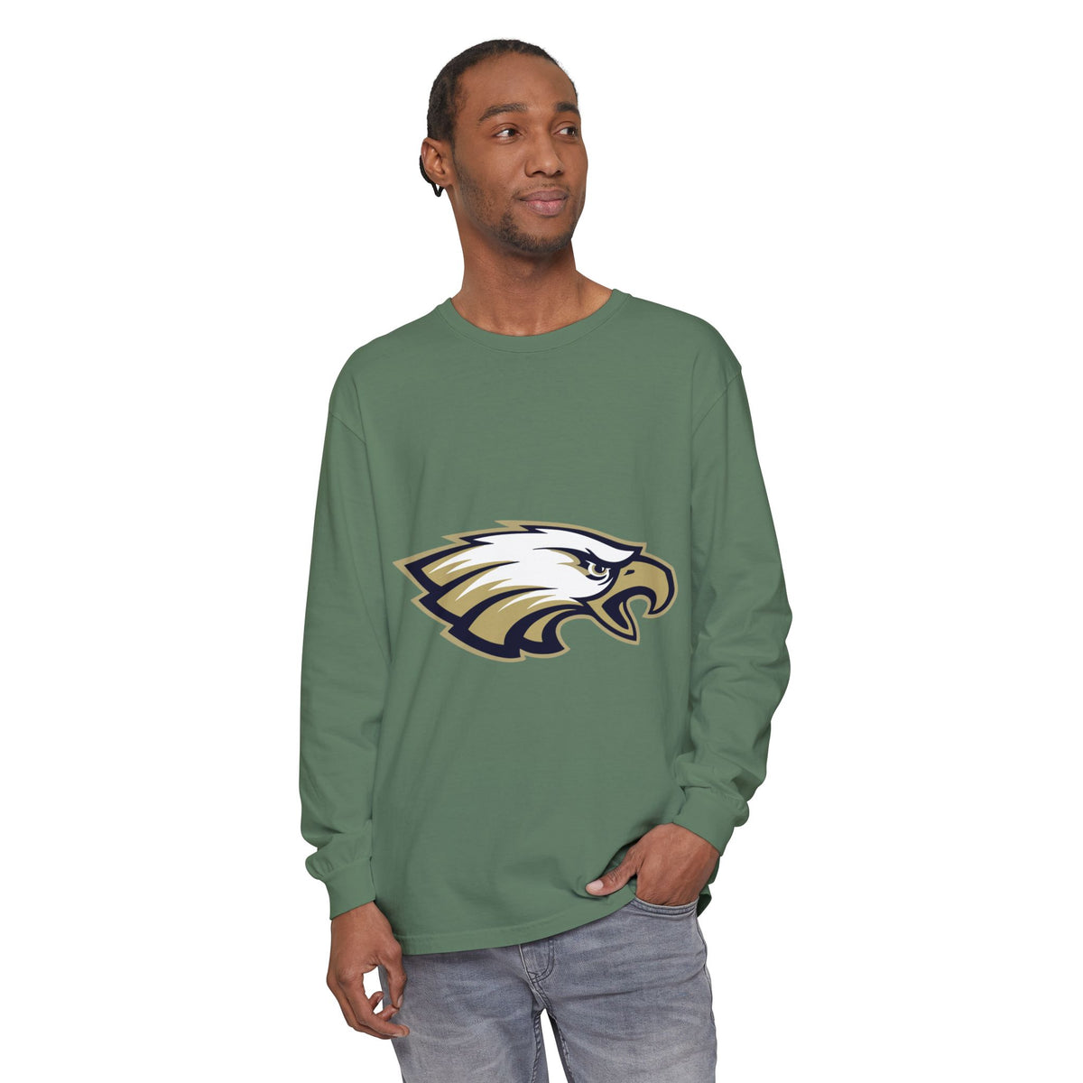 Garment-Dyed Long Sleeve Tee