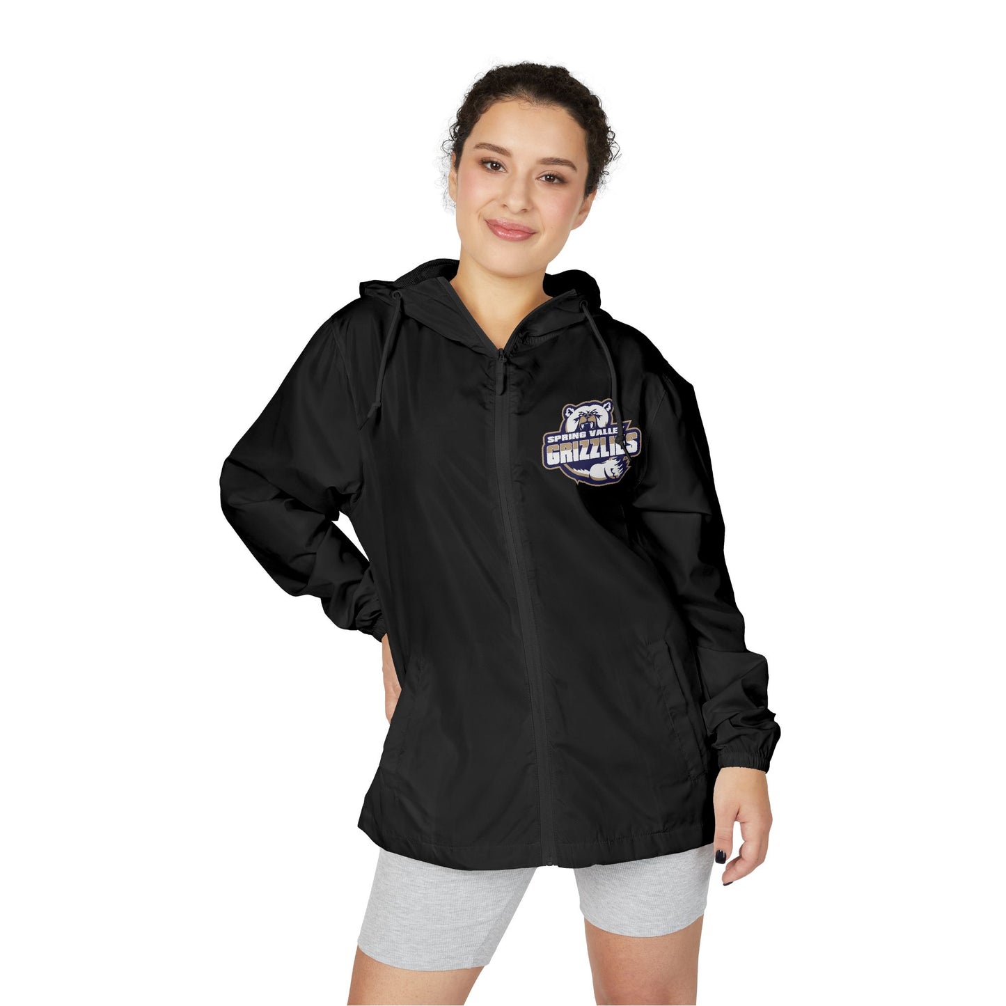 Full-Zip Windbreaker Jacket