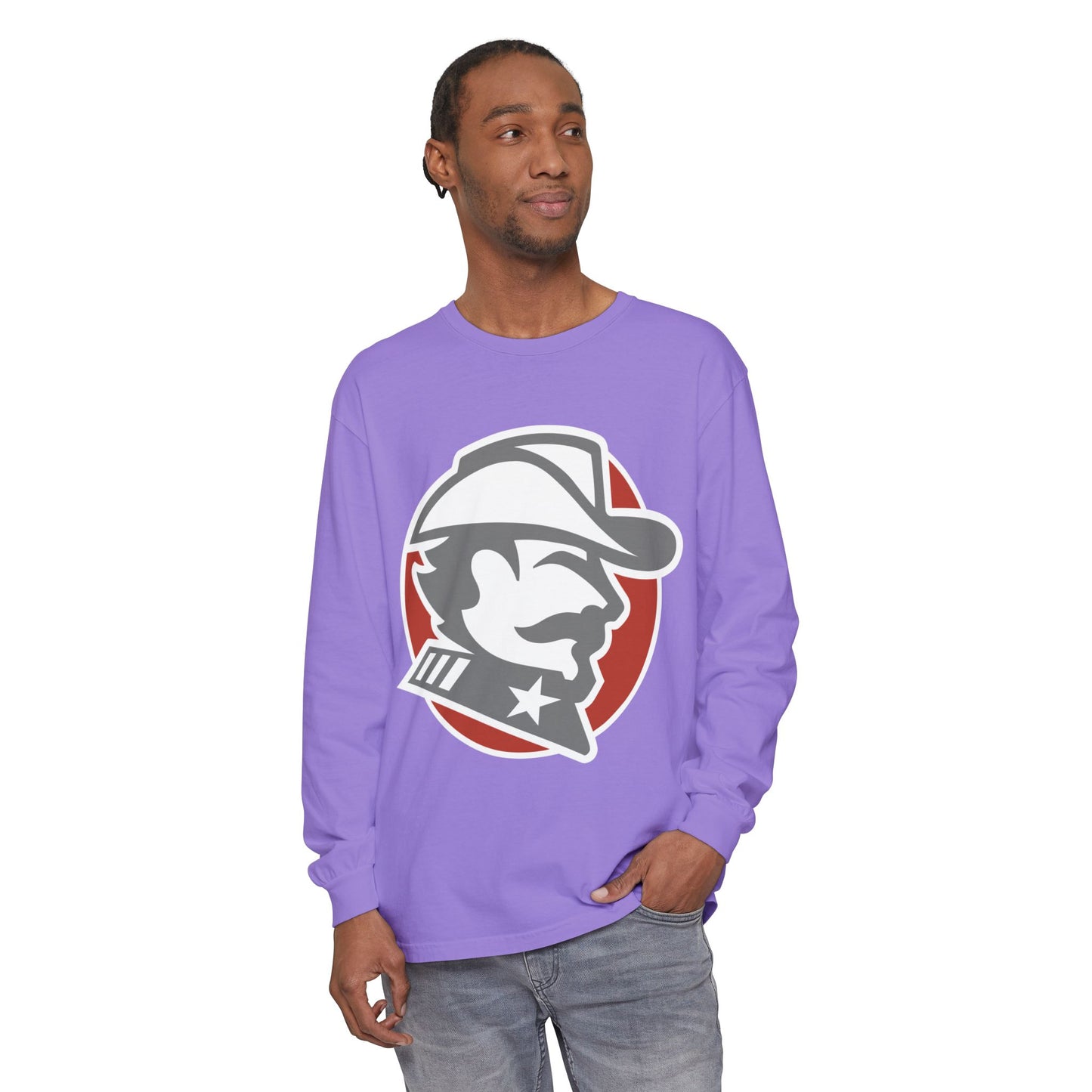 Garment-Dyed Long Sleeve Tee