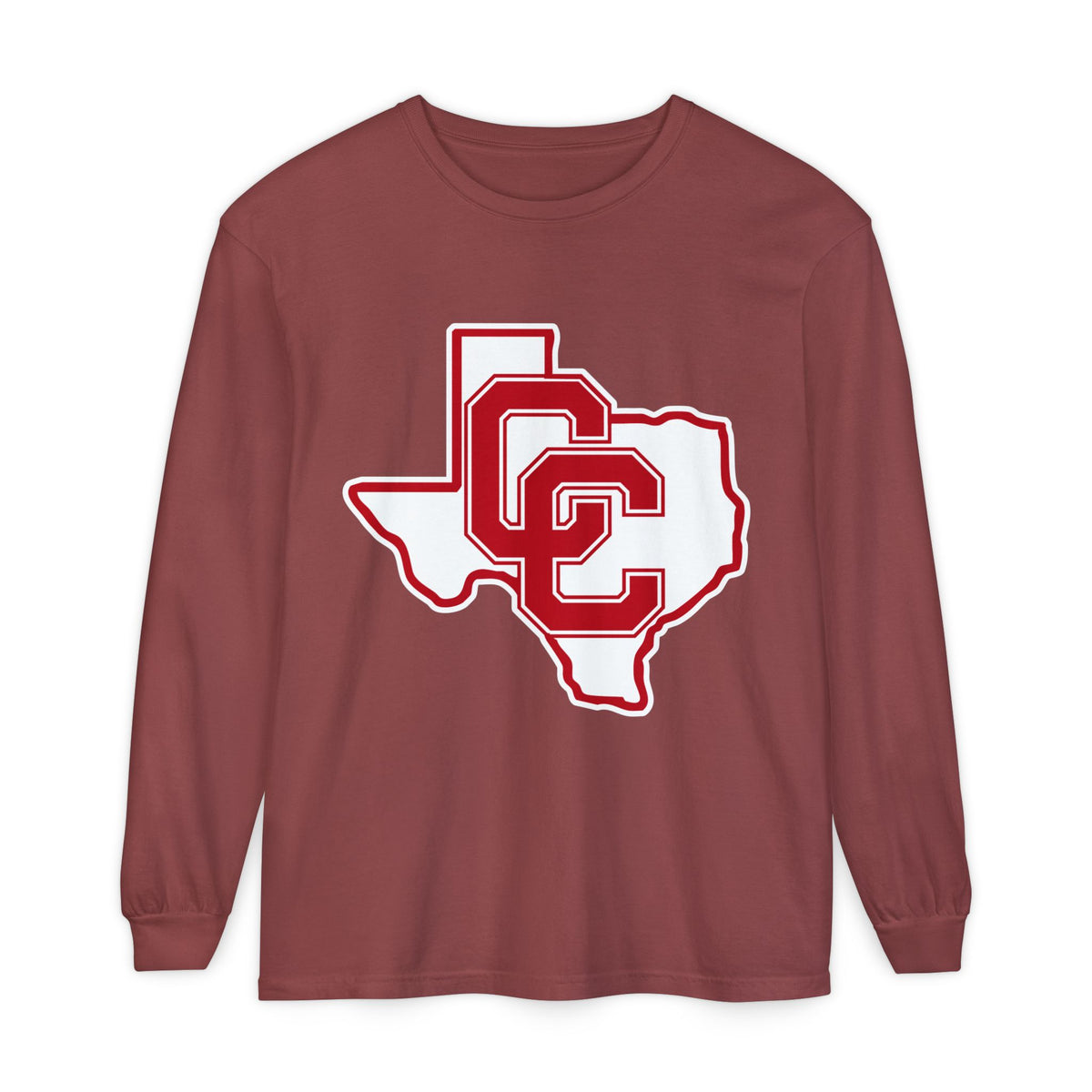 Garment-Dyed Long Sleeve Tee