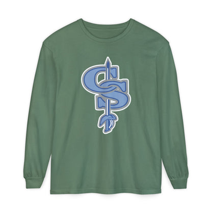Garment-Dyed Long Sleeve Tee