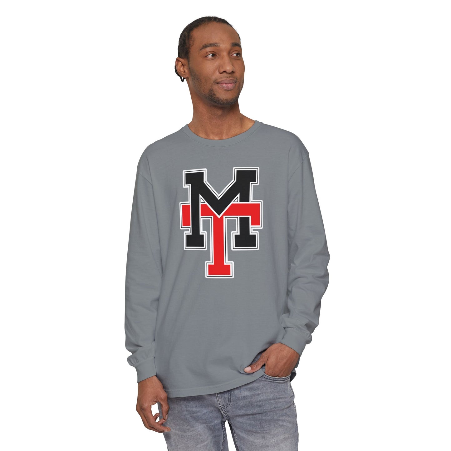 Garment-Dyed Long Sleeve Tee