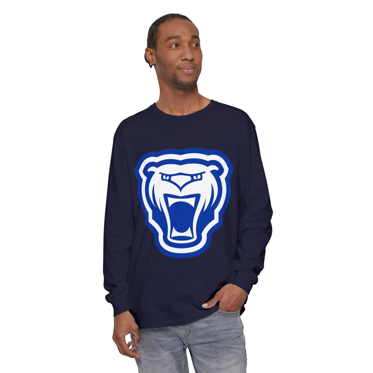 Garment-Dyed Long Sleeve Tee