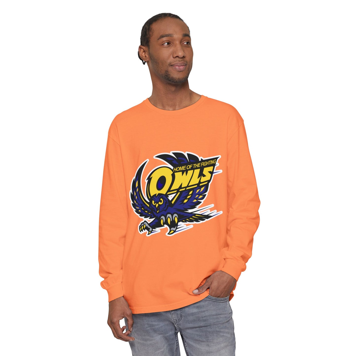 Garment-Dyed Long Sleeve Tee