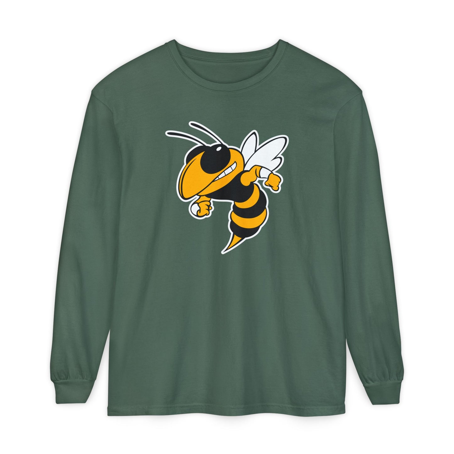 Garment-Dyed Long Sleeve Tee