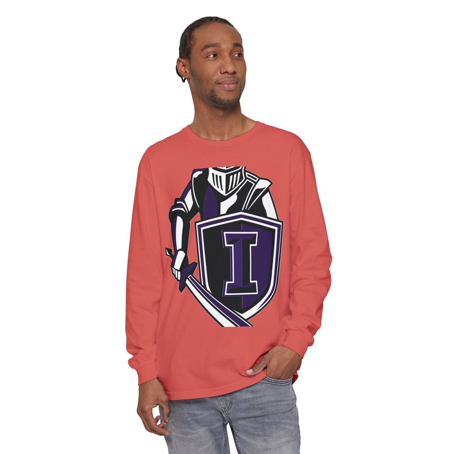 Garment-Dyed Long Sleeve Tee