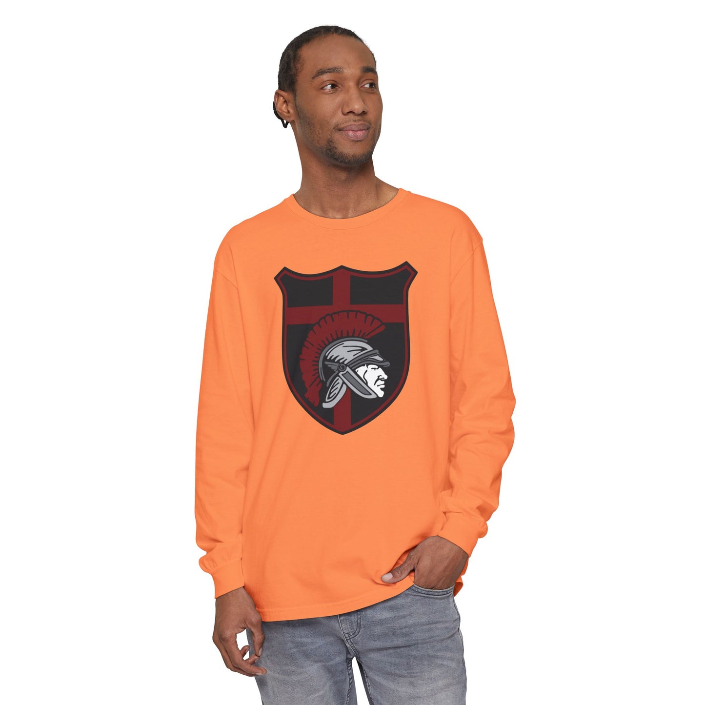 Garment-Dyed Long Sleeve Tee