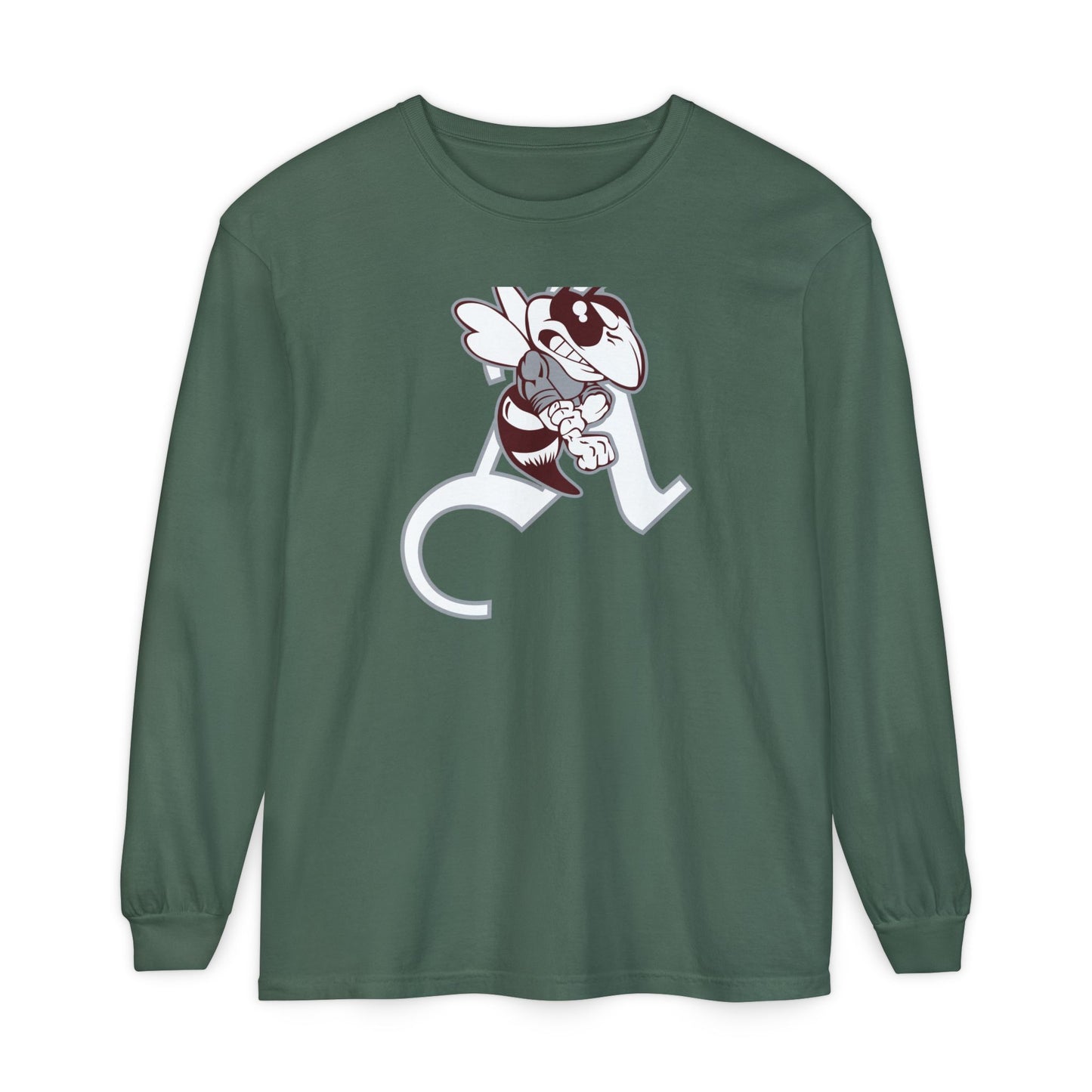 Garment-Dyed Long Sleeve Tee