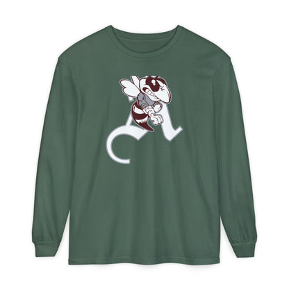 Garment-Dyed Long Sleeve Tee