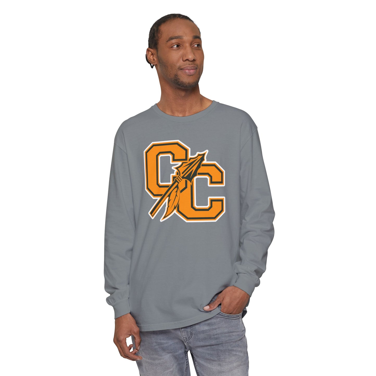 Garment-Dyed Long Sleeve Tee