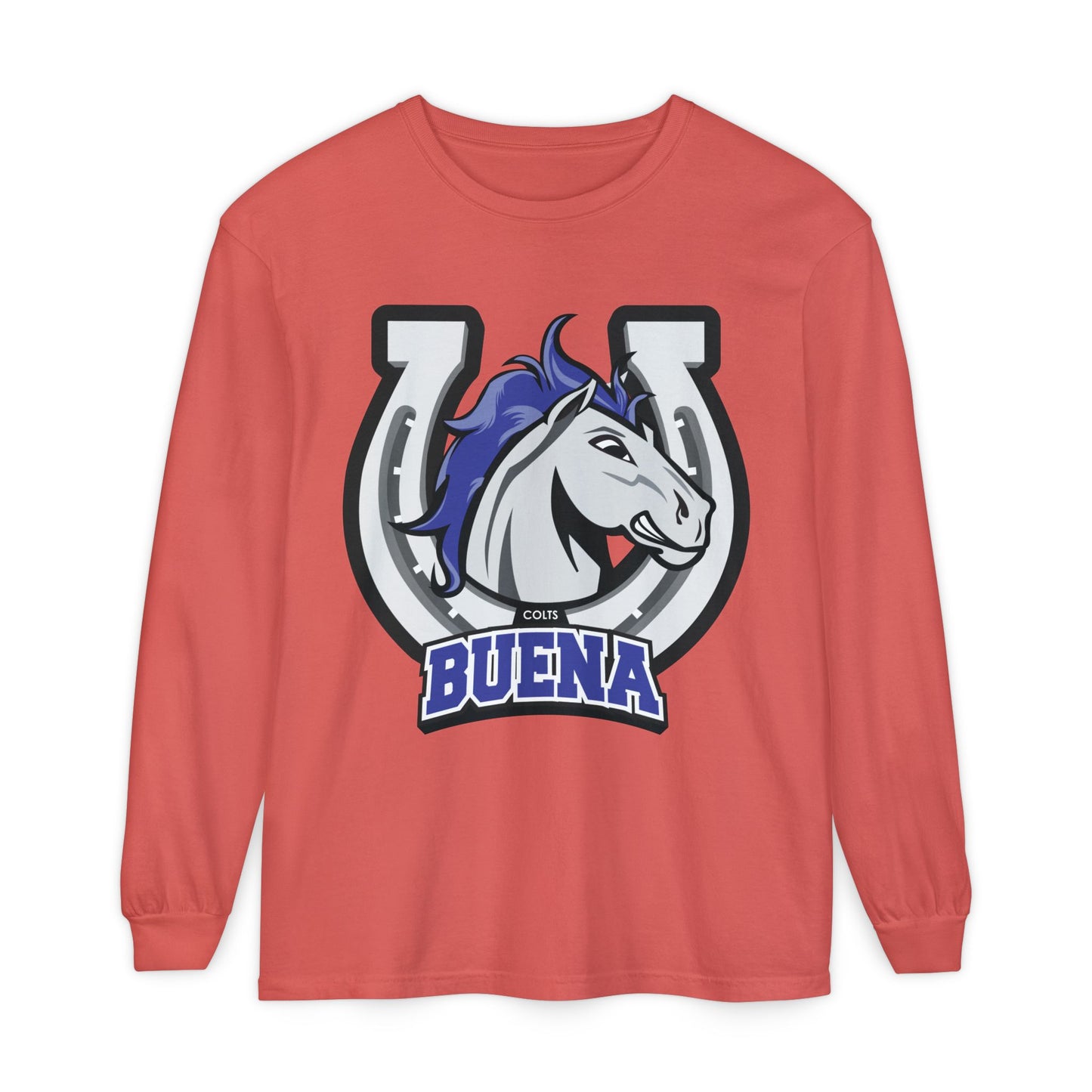 Garment-Dyed Long Sleeve Tee