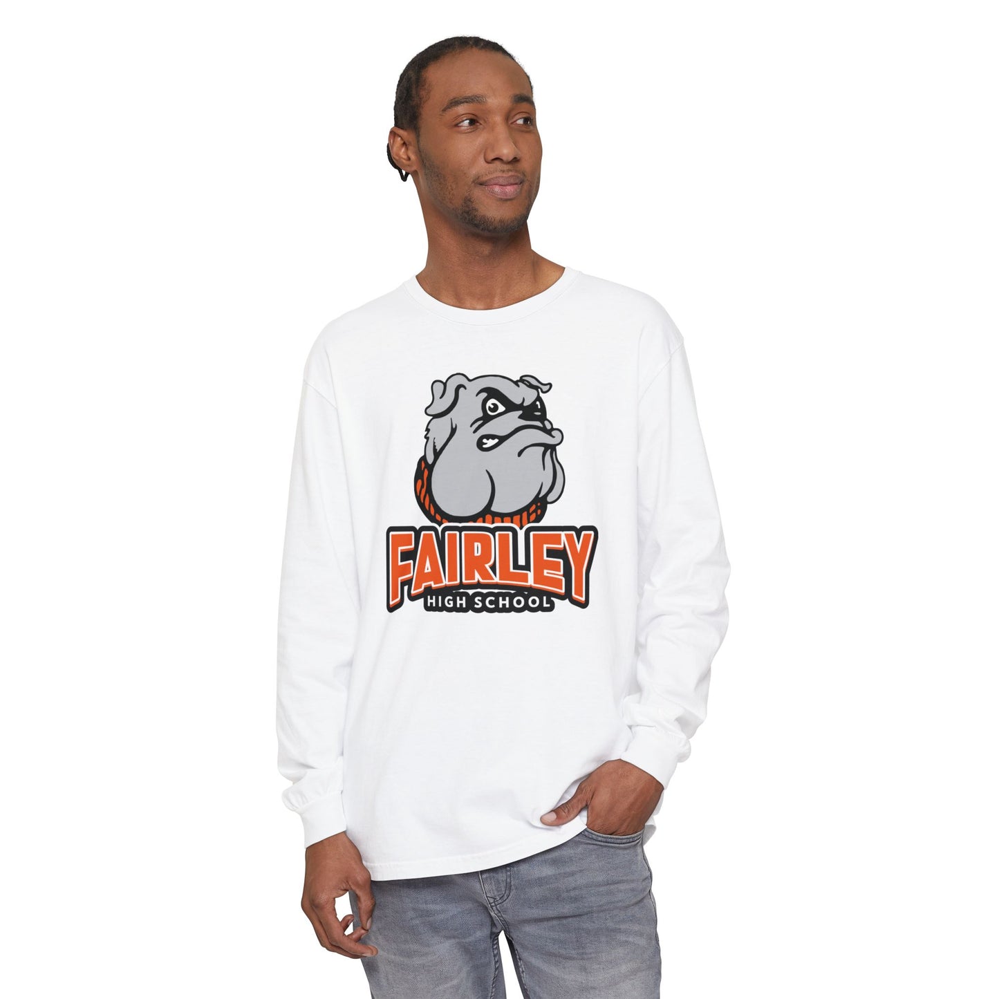 Garment-Dyed Long Sleeve Tee