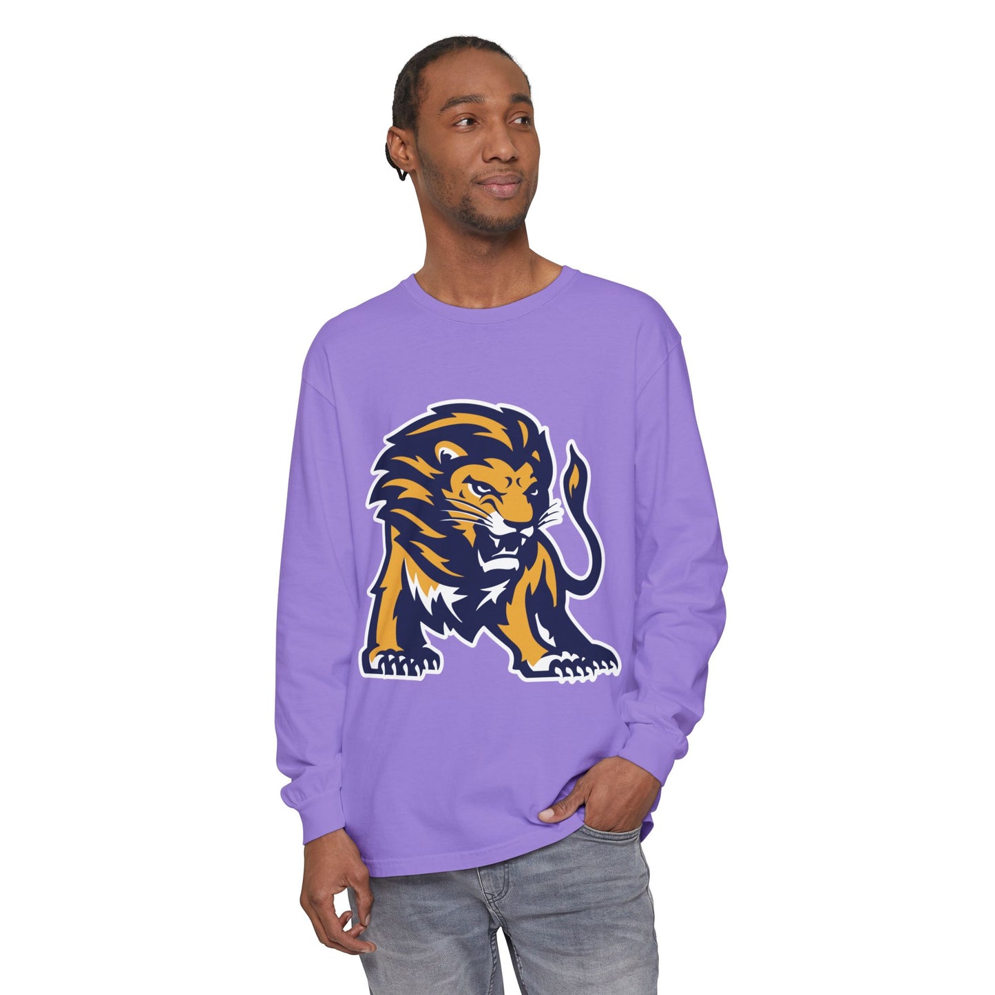 Garment-Dyed Long Sleeve Tee