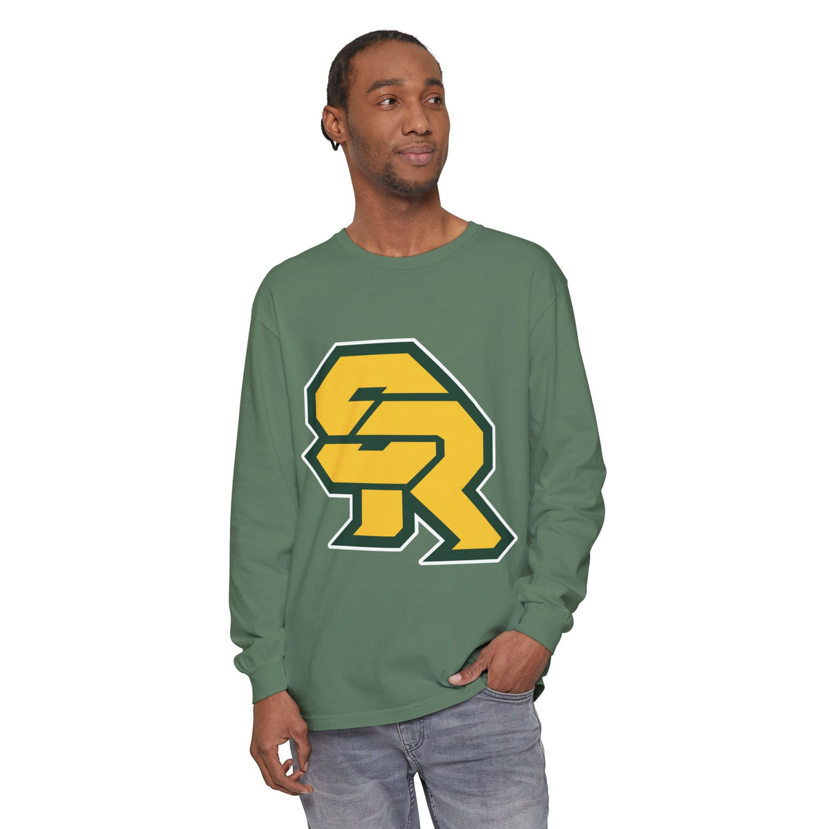 Garment-Dyed Long Sleeve Tee