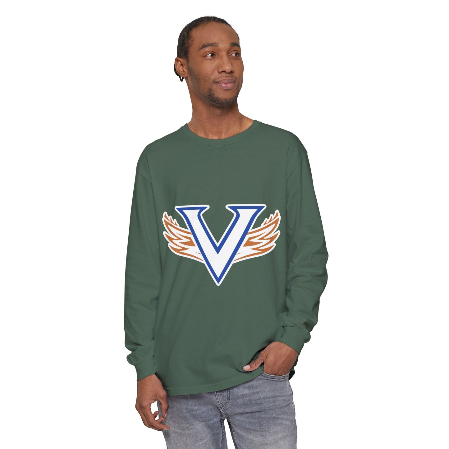 Garment-Dyed Long Sleeve Tee