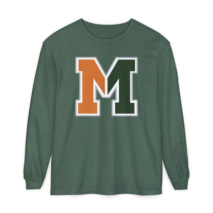 Garment-Dyed Long Sleeve Tee