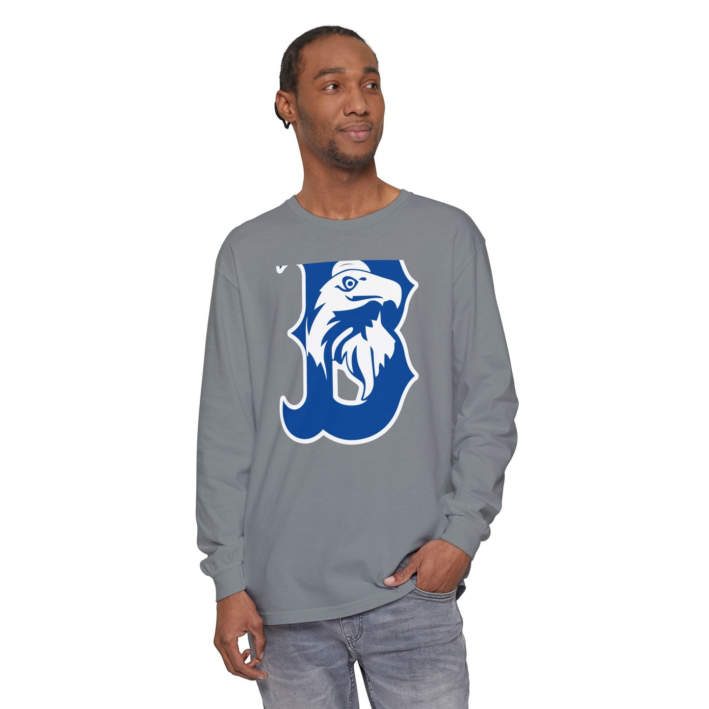 Garment-Dyed Long Sleeve Tee