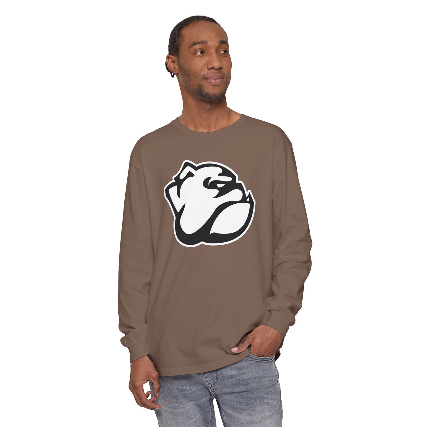 Garment-Dyed Long Sleeve Tee