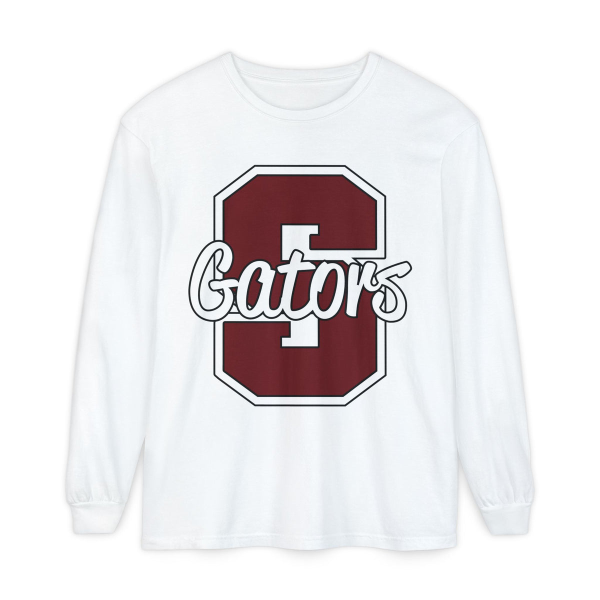 Garment-Dyed Long Sleeve Tee