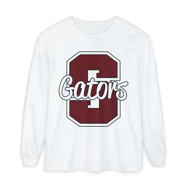 Garment-Dyed Long Sleeve Tee