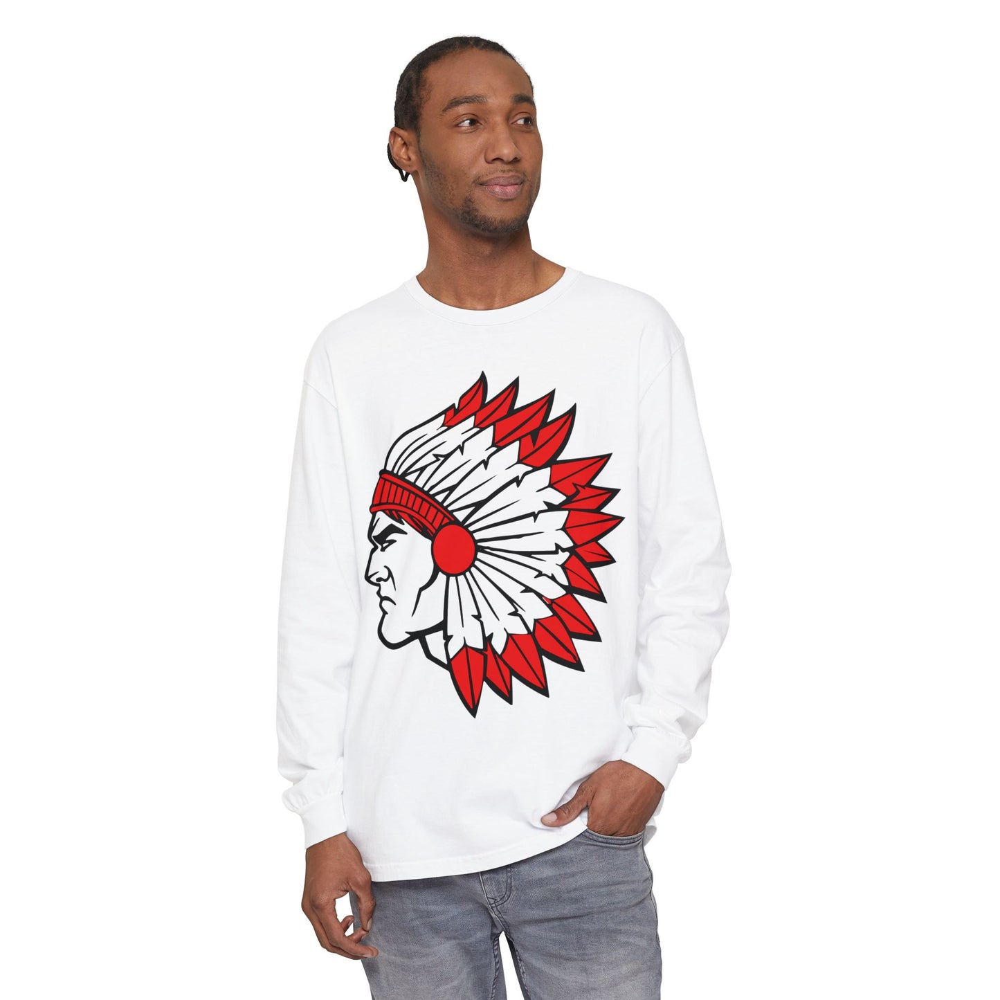 Garment-Dyed Long Sleeve Tee