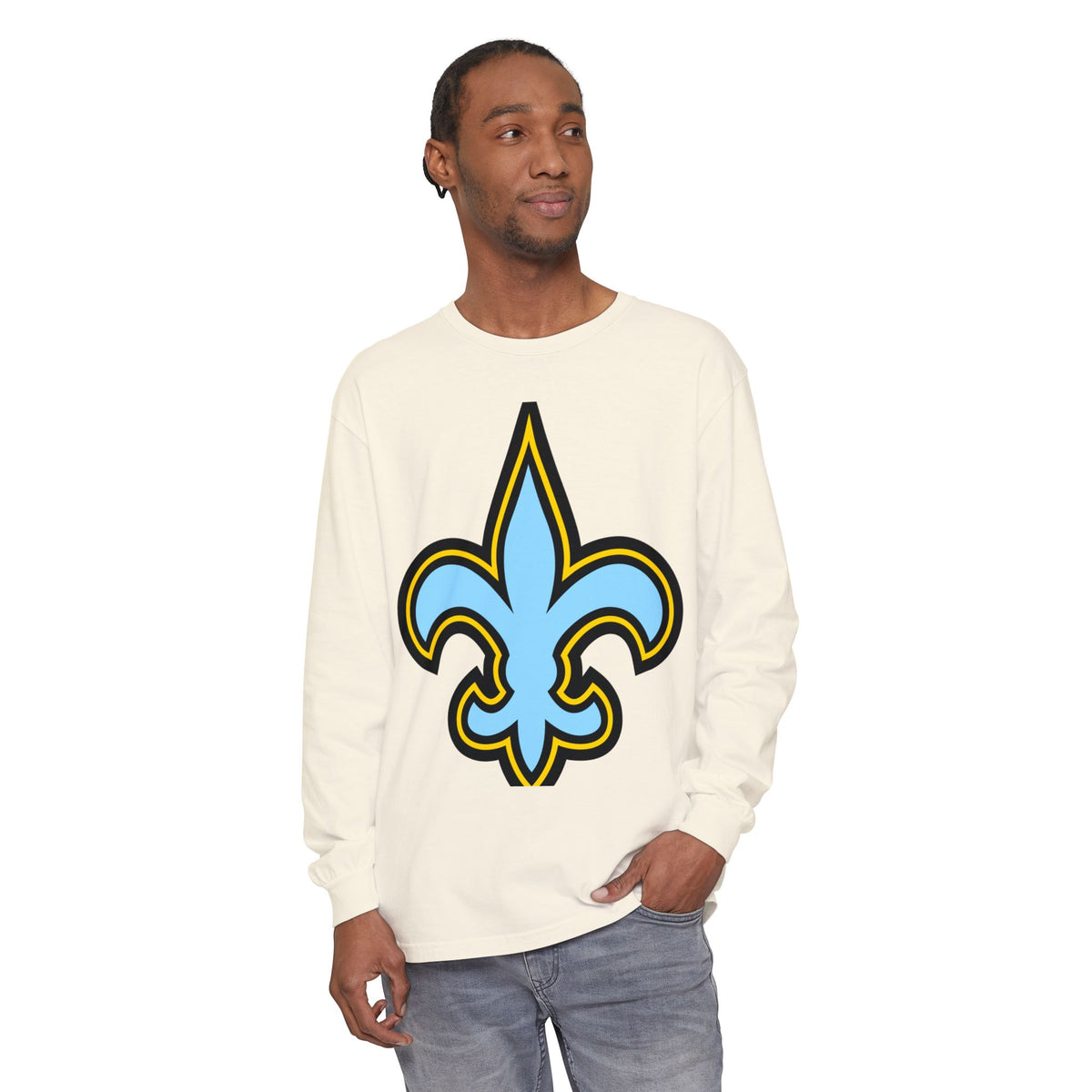 Garment-Dyed Long Sleeve Tee
