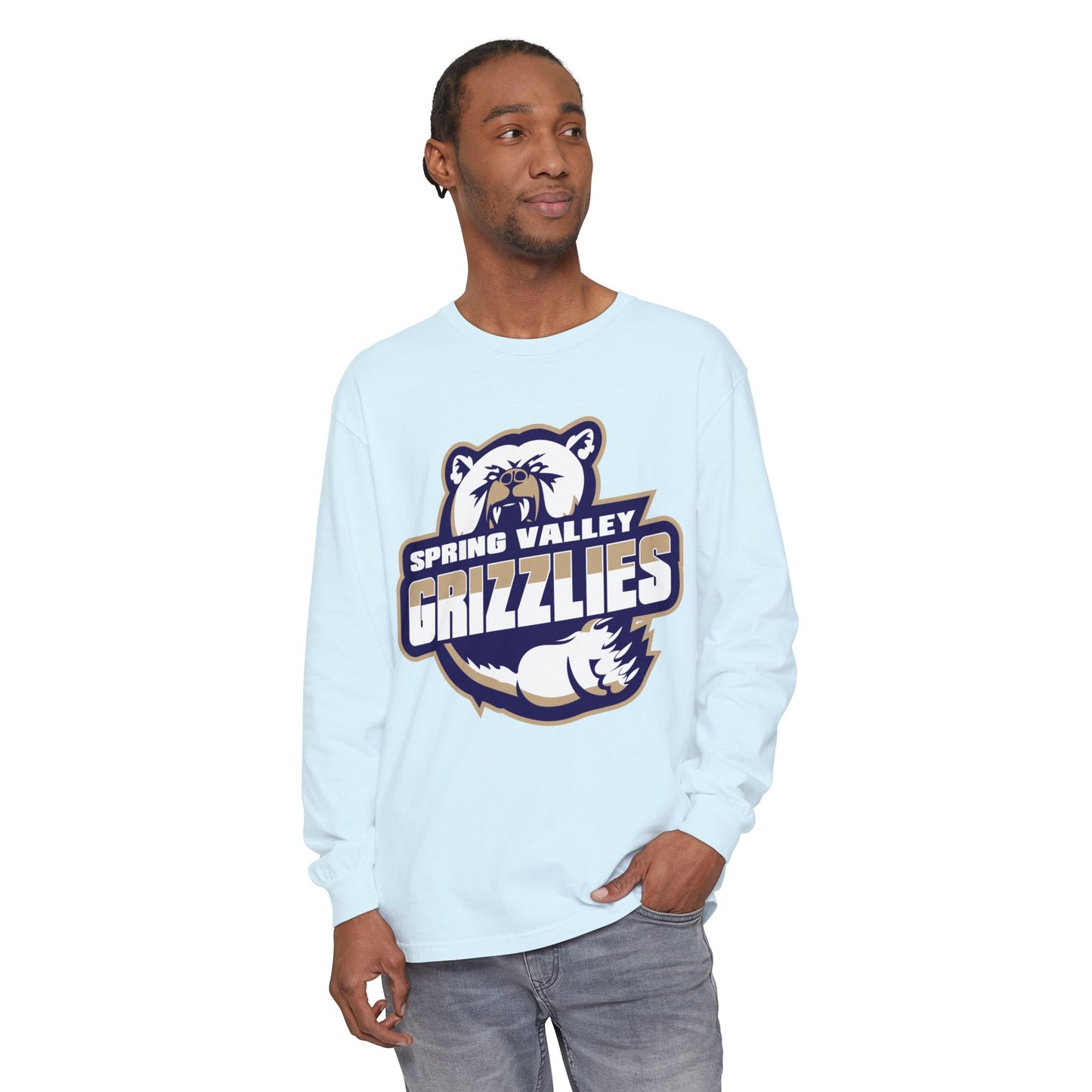 Garment-Dyed Long Sleeve Tee