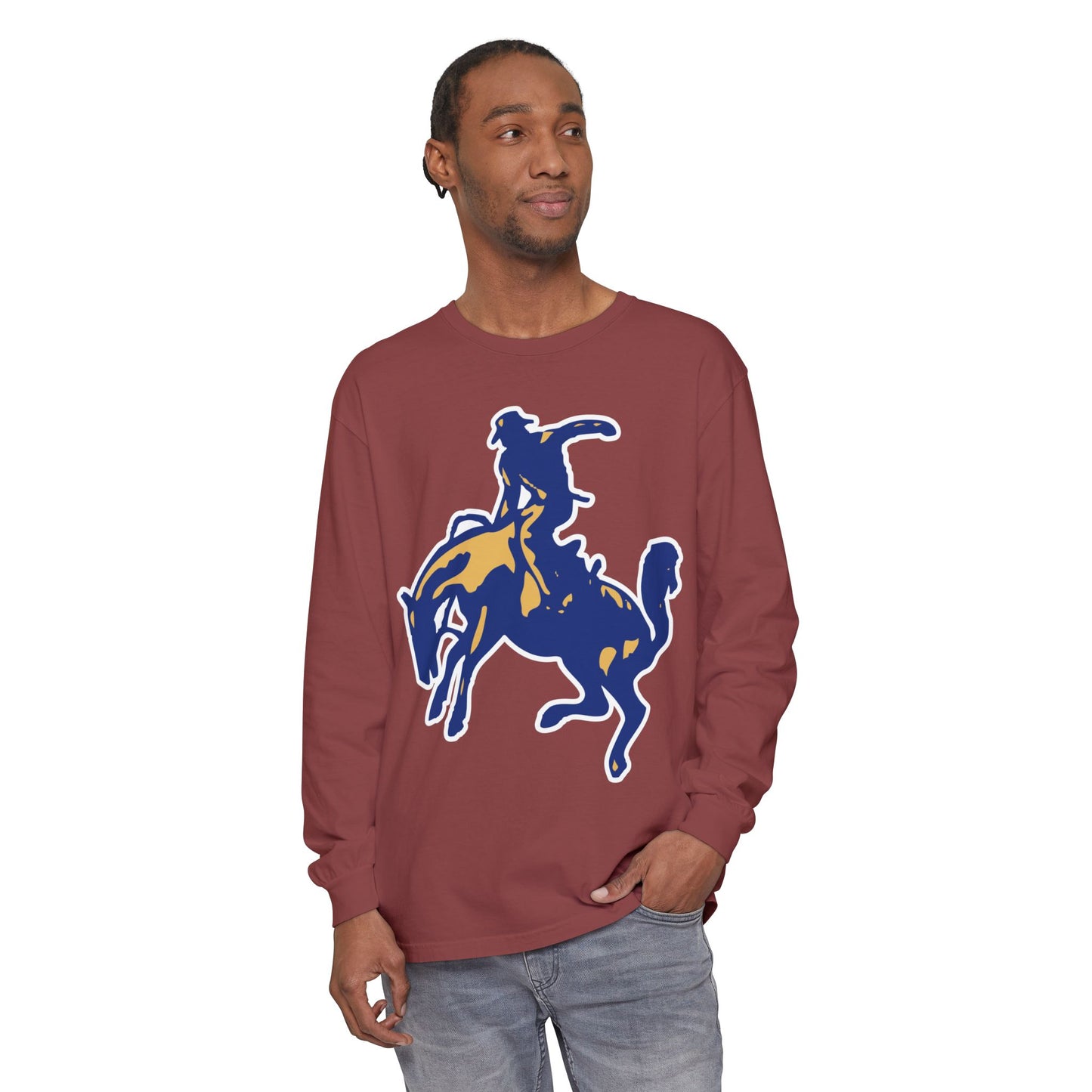 Garment-Dyed Long Sleeve Tee