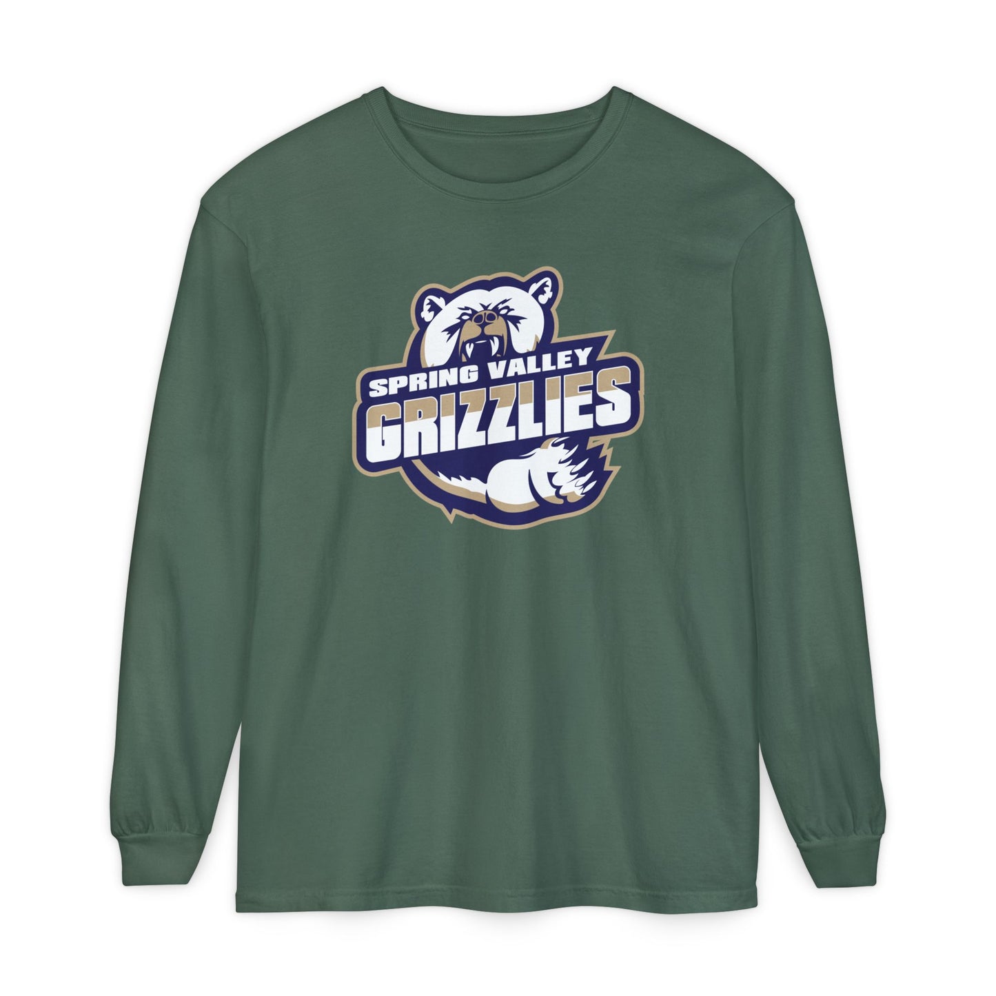 Garment-Dyed Long Sleeve Tee