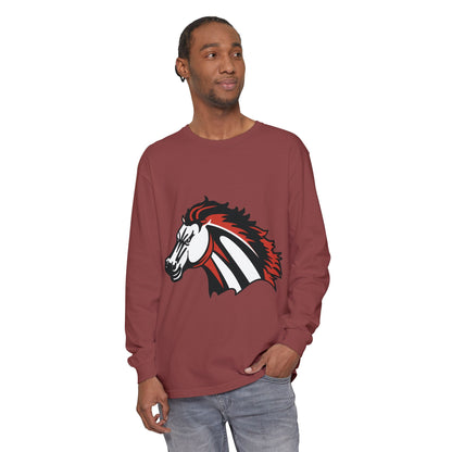 Garment-Dyed Long Sleeve Tee