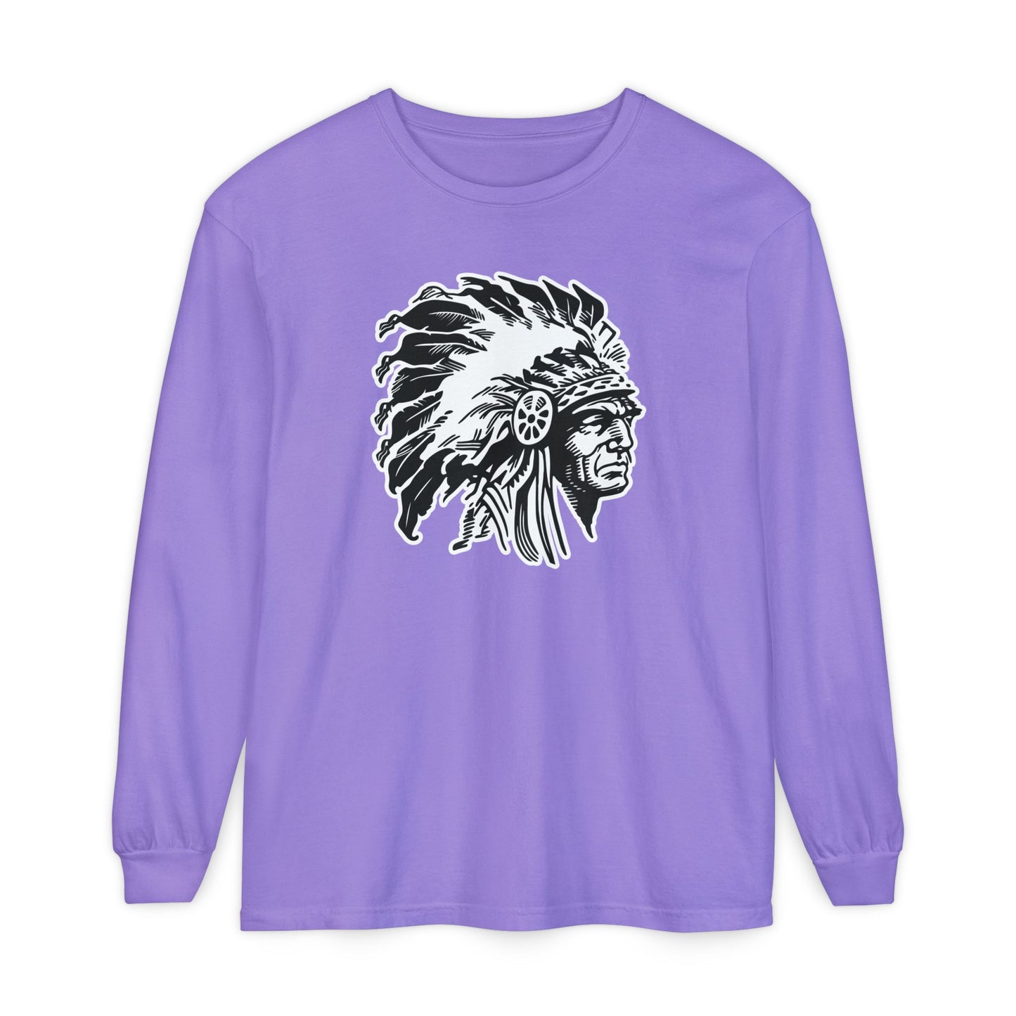 Garment-Dyed Long Sleeve Tee