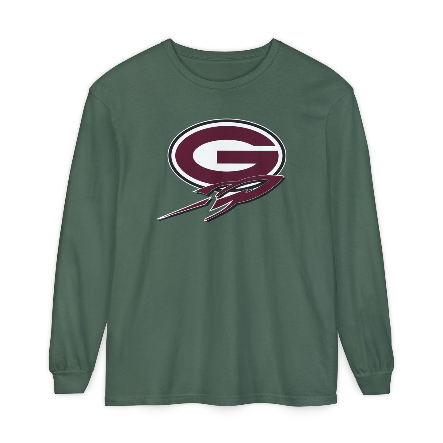 Garment-Dyed Long Sleeve Tee