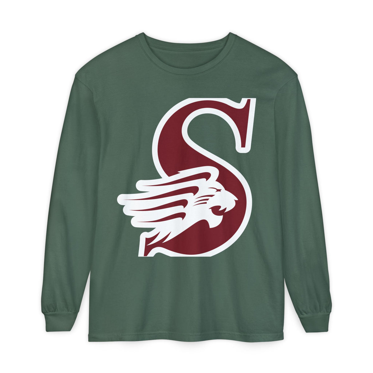 Garment-Dyed Long Sleeve Tee