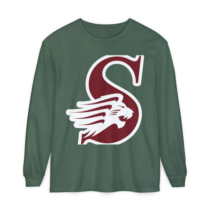 Garment-Dyed Long Sleeve Tee