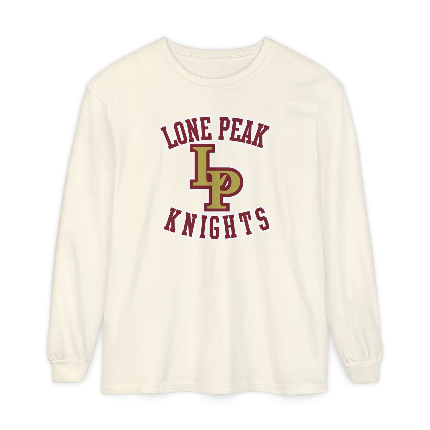 Garment-Dyed Long Sleeve Tee