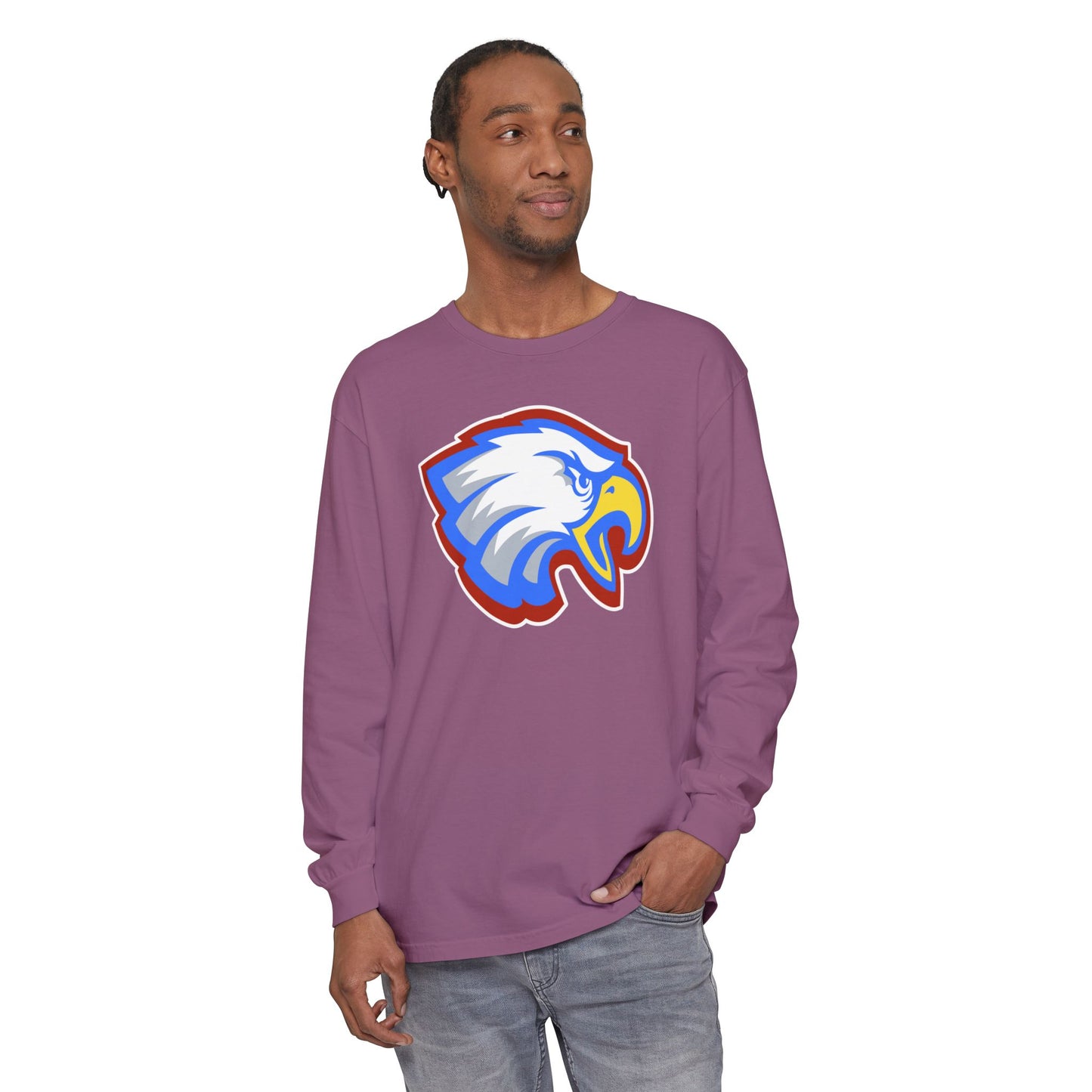 Garment-Dyed Long Sleeve Tee