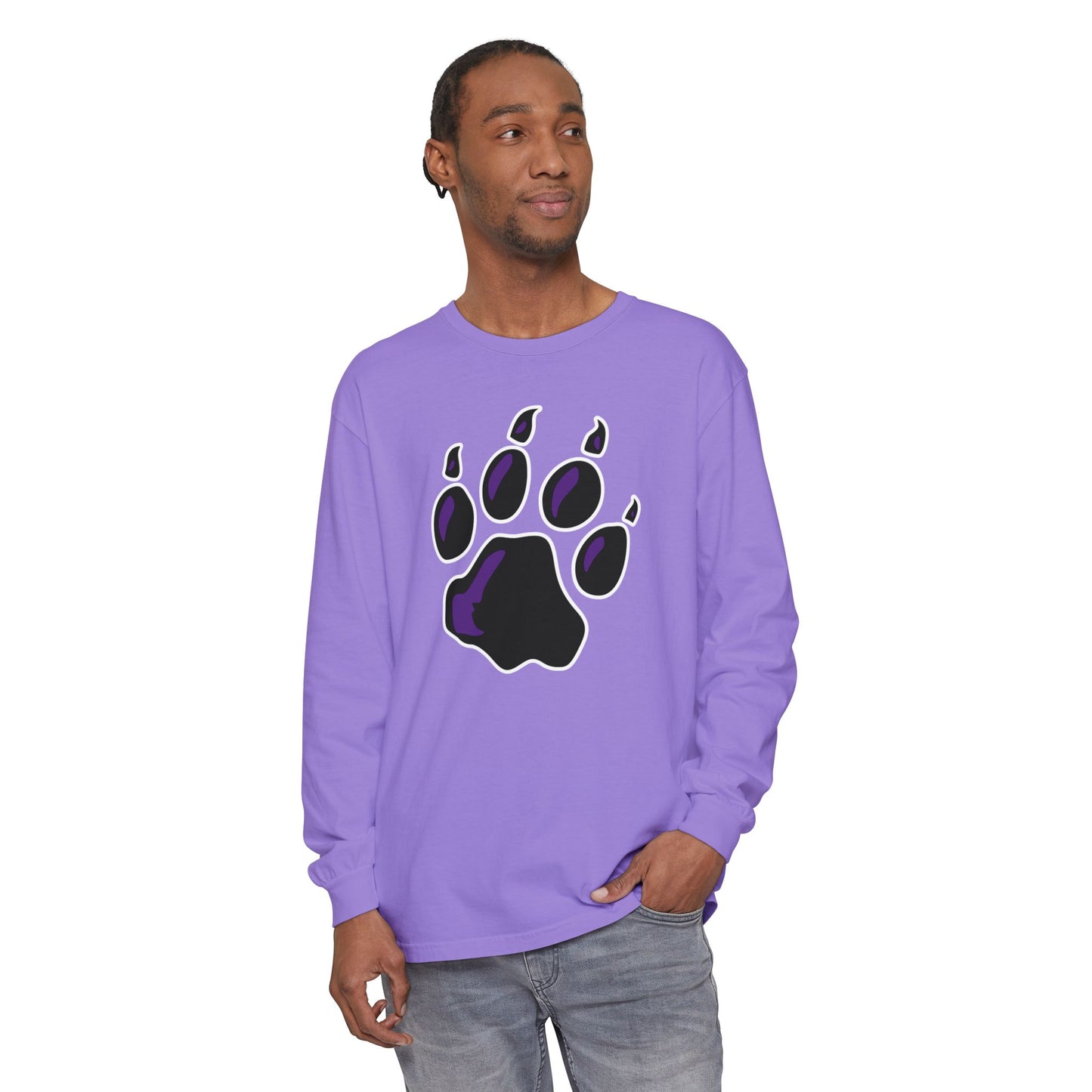 Garment-Dyed Long Sleeve Tee