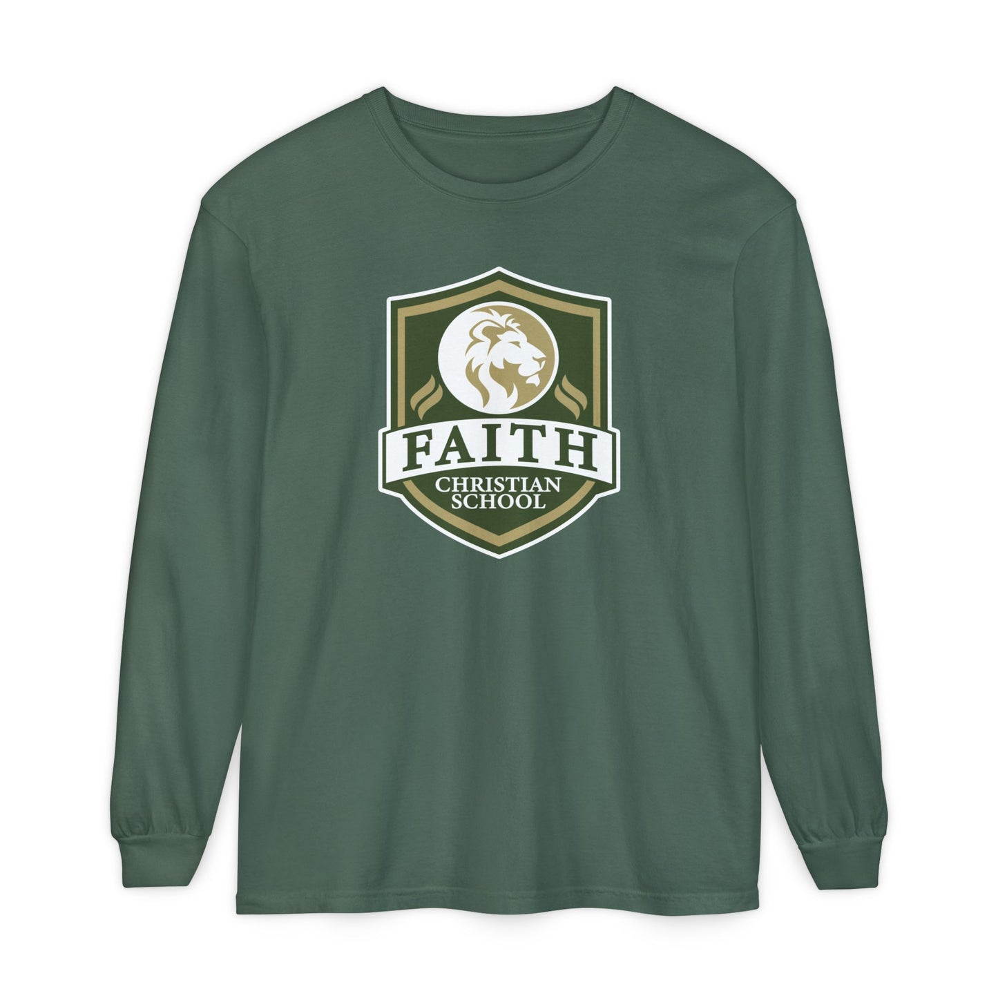 Garment-Dyed Long Sleeve Tee