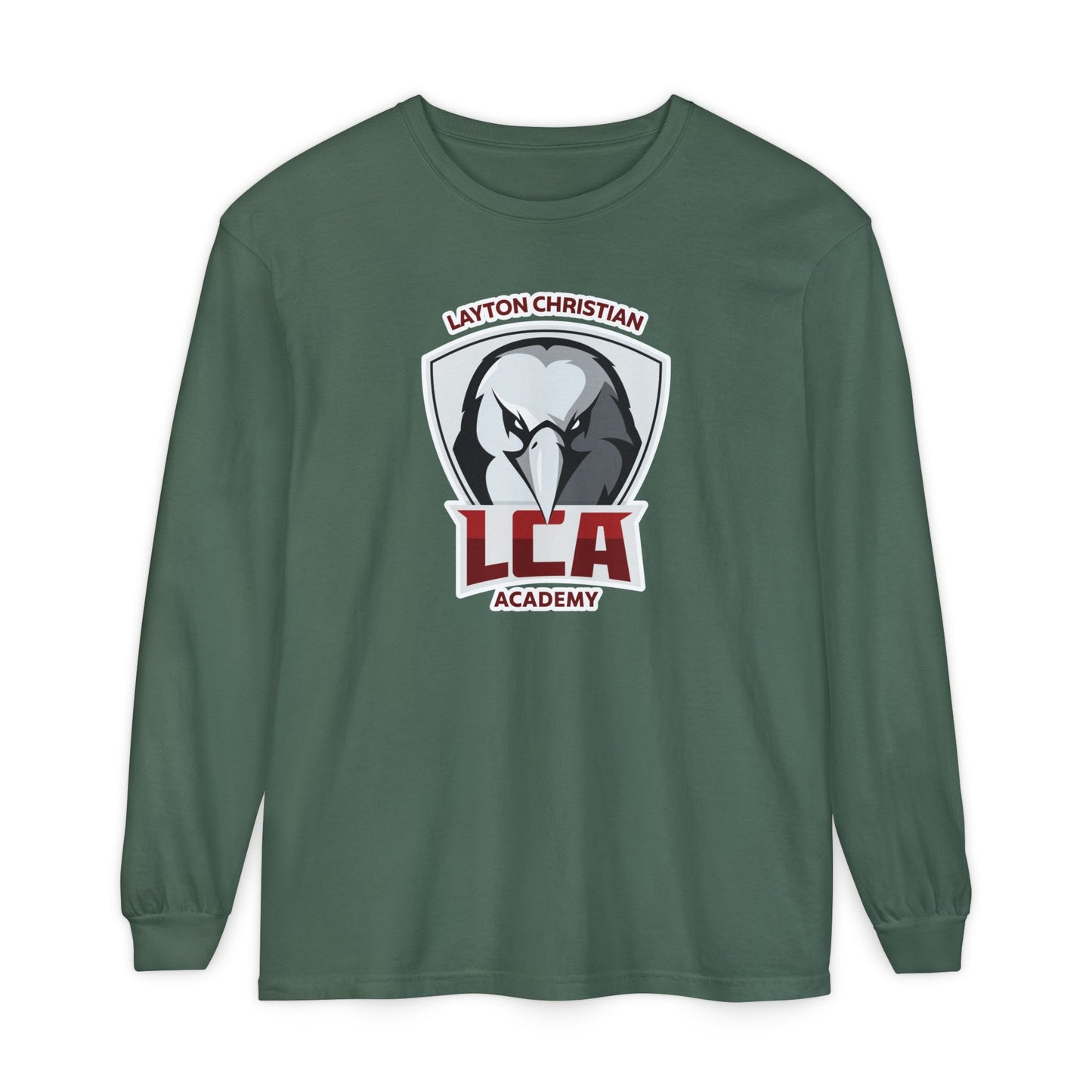 Garment-Dyed Long Sleeve Tee