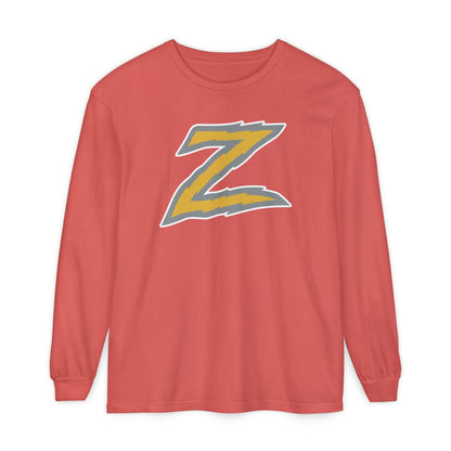 Garment-Dyed Long Sleeve Tee