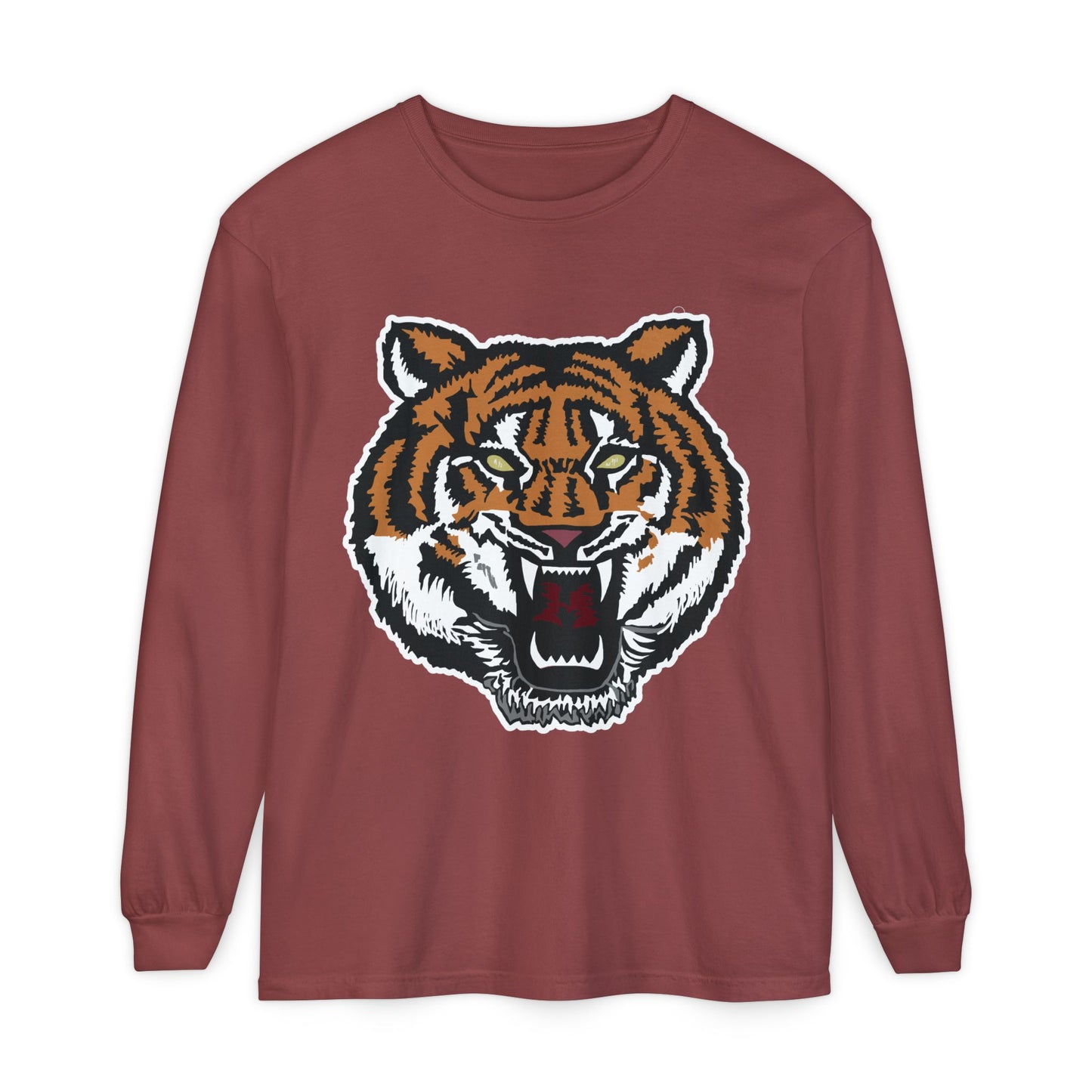 Garment-Dyed Long Sleeve Tee