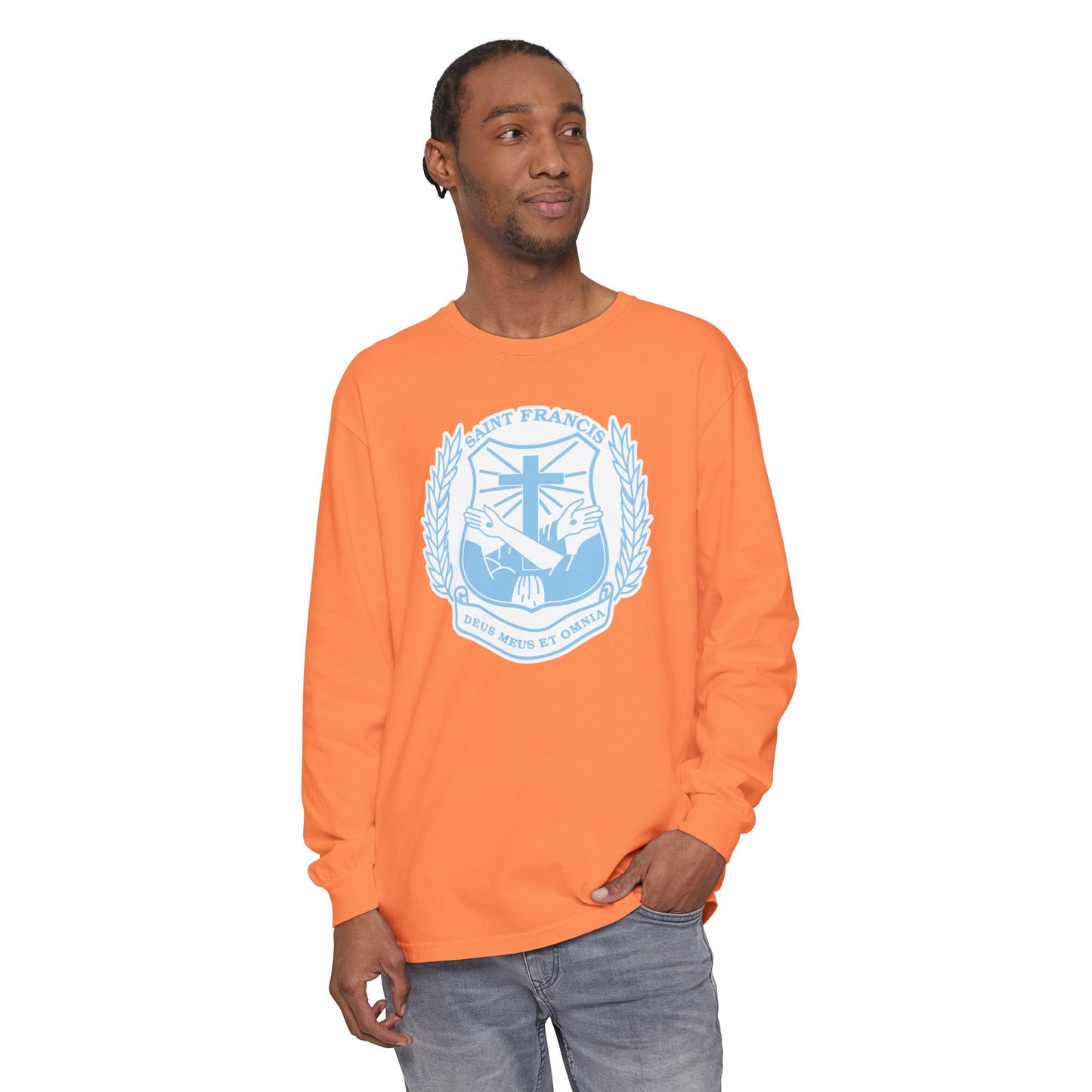 Garment-Dyed Long Sleeve Tee
