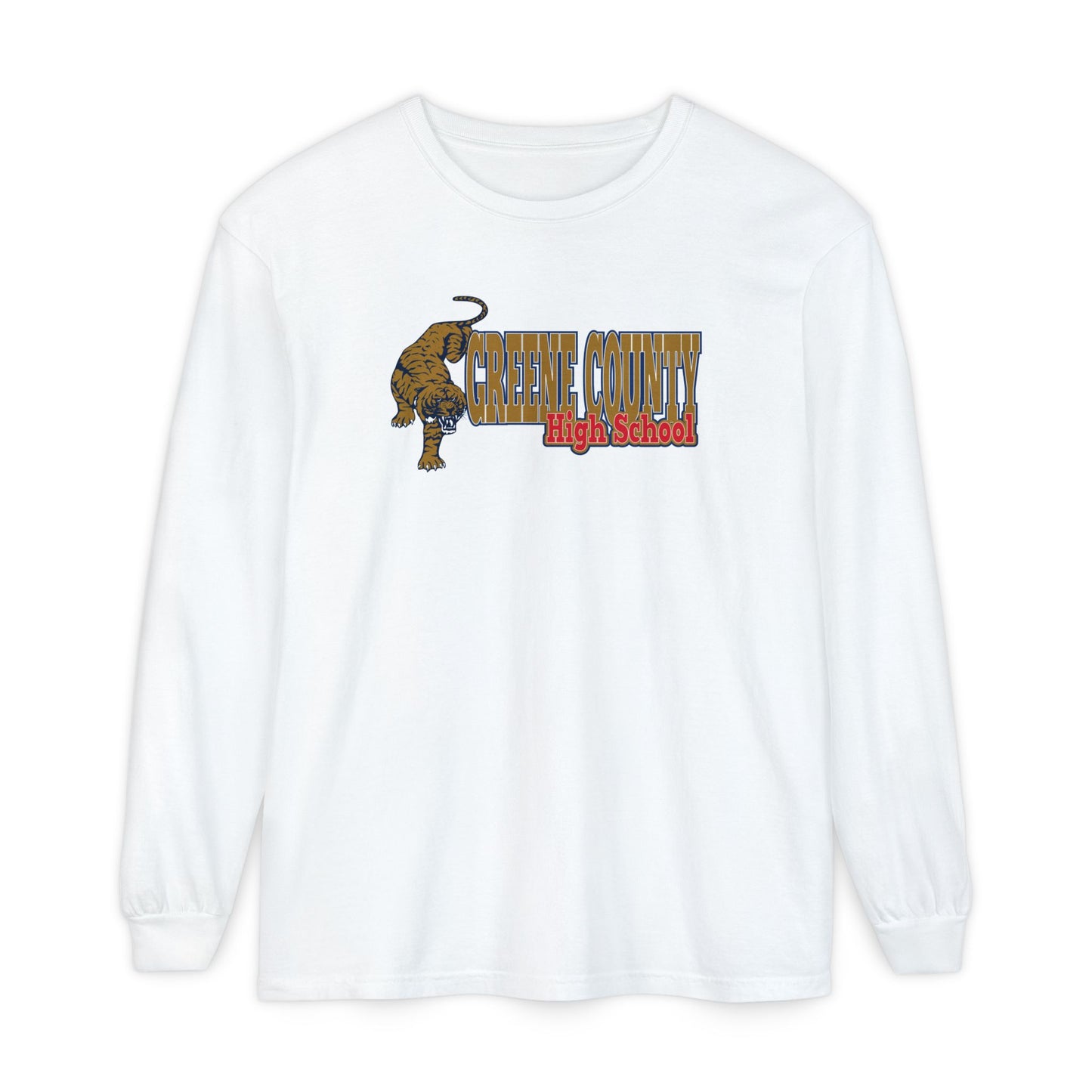 Garment-Dyed Long Sleeve Tee