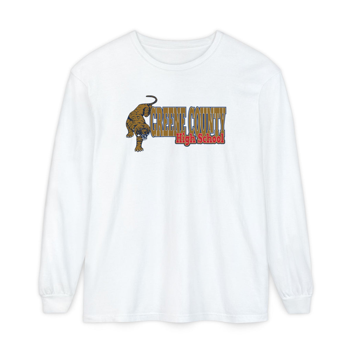 Garment-Dyed Long Sleeve Tee