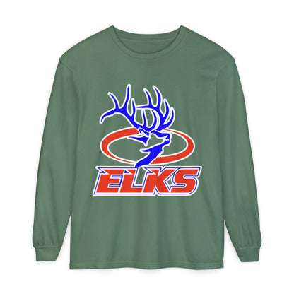 Garment-Dyed Long Sleeve Tee