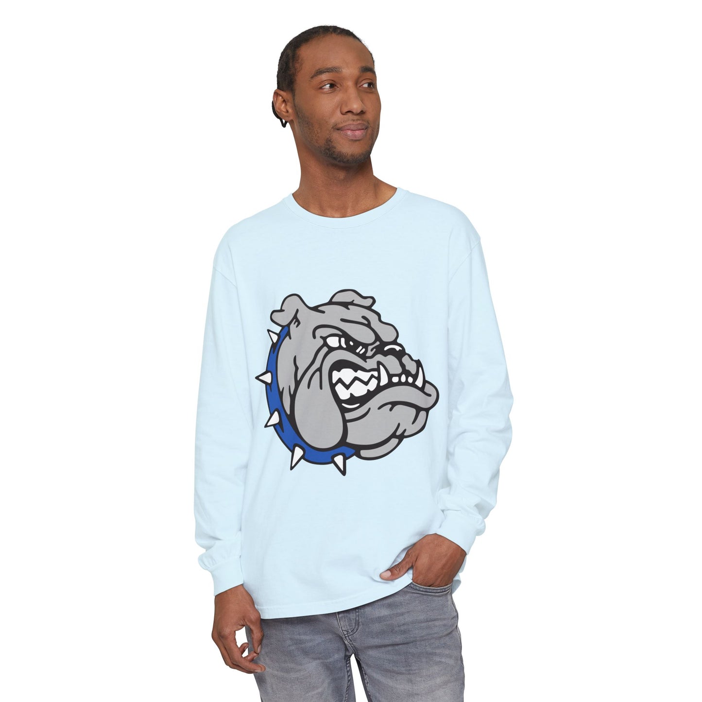 Garment-Dyed Long Sleeve Tee