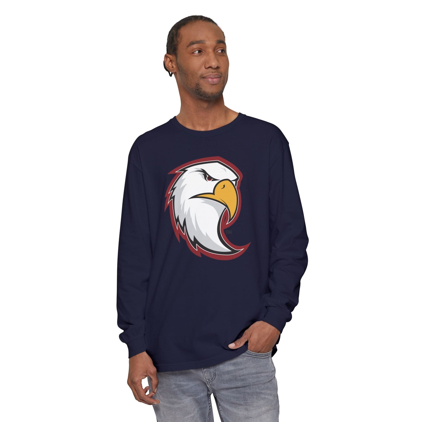 Garment-Dyed Long Sleeve Tee