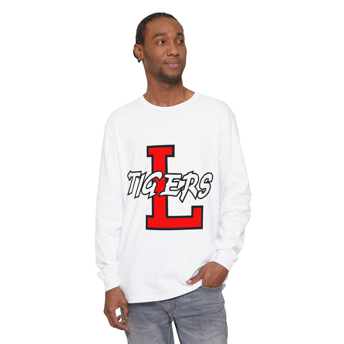 Garment-Dyed Long Sleeve Tee